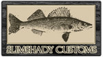 Custom painted "Bandit-Style" deep diving walleye crankbaits.