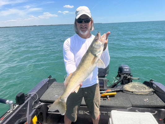 Bug Hatch Walleyes on Erie or Saginaw Bay