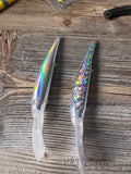 Holographic, unpainted Bandit KO 2.0 blanks, 24-Pack (Blanks only, no hardware)