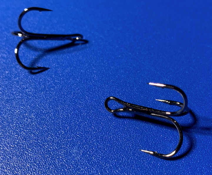 1X Treble Hooks: 100-pack (hooks only, no split-rings) – Slimshady Customs
